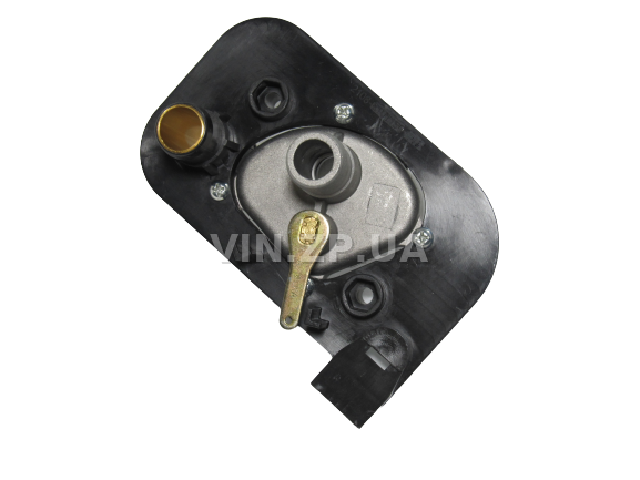 Кран отопителя печки АЛЯСКА ВАЗ 2108, 2109, 21099, 2110, 2113, 2114, 2115, УАЗ 3160, с медной втулкой (47845) 4