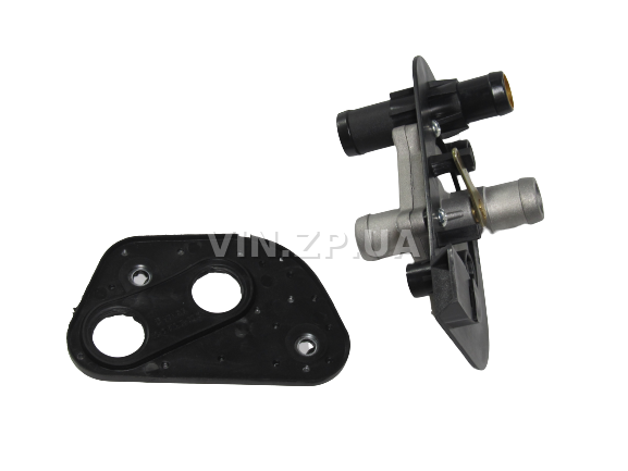 Кран отопителя печки АЛЯСКА ВАЗ 2108, 2109, 21099, 2110, 2113, 2114, 2115, УАЗ 3160, с медной втулкой (47845) 8