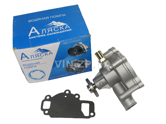 Насос водяной помпа АЛЯСКА ГАЗ 402 дв., Волга, Газель, РАФ, УАЗ, Д-18 (47855)