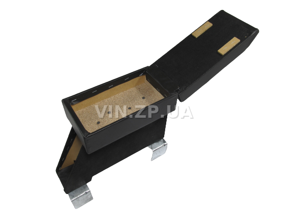 Подлокотник органайзер VRN Чери Амулет, черный с вышивкой "Chery Amulet" 4