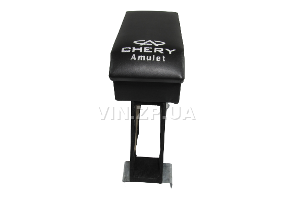 Подлокотник органайзер VRN Чери Амулет, черный с вышивкой "Chery Amulet" 7