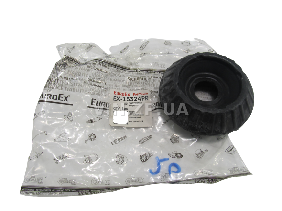 Опора амортизатора EuroEx Авео, Матиз, стойки передней, усиленная, без подшипника, OEM 95015324 (48168)