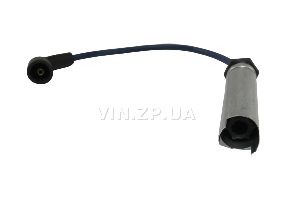 Провода высоковольтные FSO Ланос, Авео, с 8-ми клапанным двигателем 1.5л, силикон, с металлическим наконечником, OEM 96305387 3