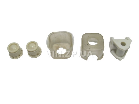 Ремкомплект кулисы ПРИЗМА-АВТО Ланос, к-кт-5 втулок + 6 резинок + 2 пыльника.+ тяга 3