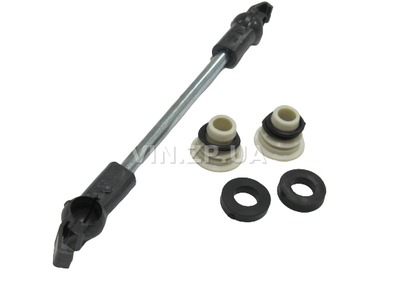 Ремкомплект кулисы ПРИЗМА-АВТО Ланос, к-кт-5 втулок + 6 резинок + 2 пыльника.+ тяга 7