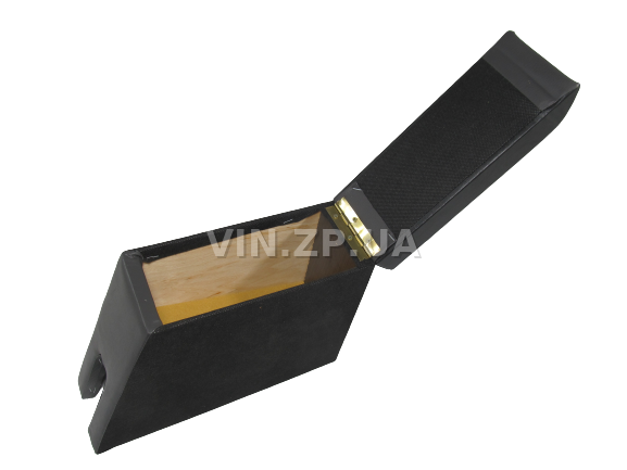 Подлокотник органайзер VRN ВАЗ 2101, 2102, 2103, 2106, черно-серый с вышивкой "Lada Classic" 3