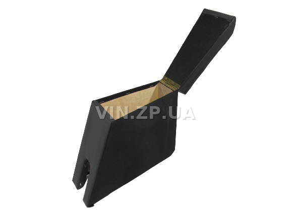 Подлокотник органайзер VRN ЗАЗ 1103 Славута, черно-серый с вышивкой "Slavuta " 3