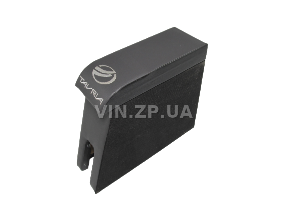 Подлокотник органайзер VRN ЗАЗ 1102 Таврия, черно-серый с вышивкой "Tavria" 2