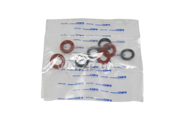 Кольцо уплотнительное форсунки Ланос, Сенс, Нексия FSO к-кт 8шт, OEM 25169195, 17108225 (48717) 2