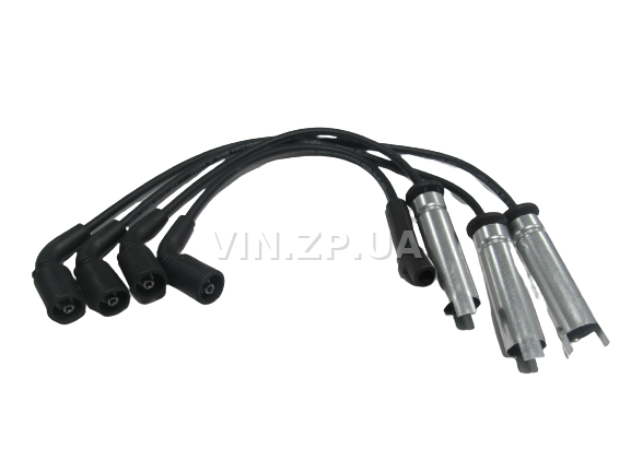 Провода высоковольтные KAP Ланос, Авео, с 8-ми клапанным двигателем 1.5л, силикон, с металлическим наконечником, OEM 96305387 2