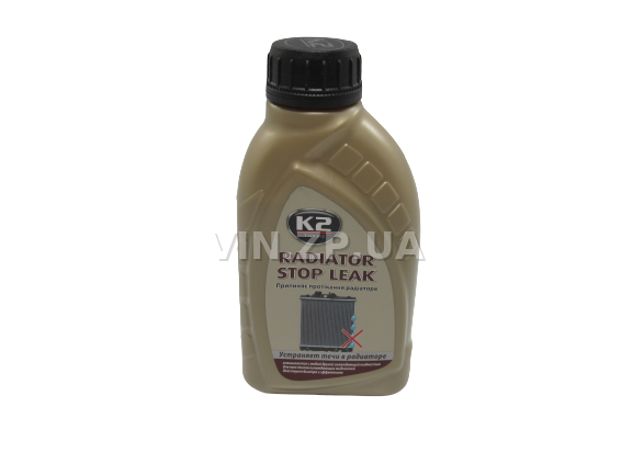 Герметик радиатора K2 RADIATOR STOP LEAK системы охлаждения, 400 мл, жидкий 1