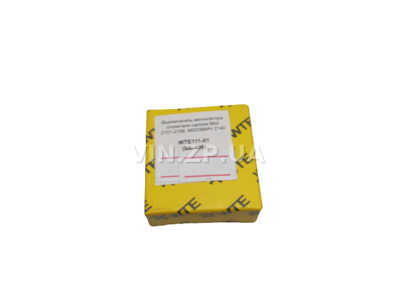 Выключатель оборотов печки ВАЗ 2101, 2102, 2103, 2106 WTE 3 положения, 3 контакта (ВК-408) (49654) 2