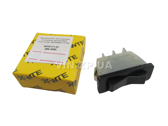 Выключатель оборотов печки ВАЗ 2101, 2102, 2103, 2106 WTE 3 положения, 3 контакта (ВК-408) (49654) 6