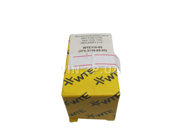 Кнопка габаритов WTE ВАЗ 2108, 2109, 21099, 2113, 2114, 2115, Таврия 1102, 1103, 1105, 9 контактов, 375.3710-05.05 2