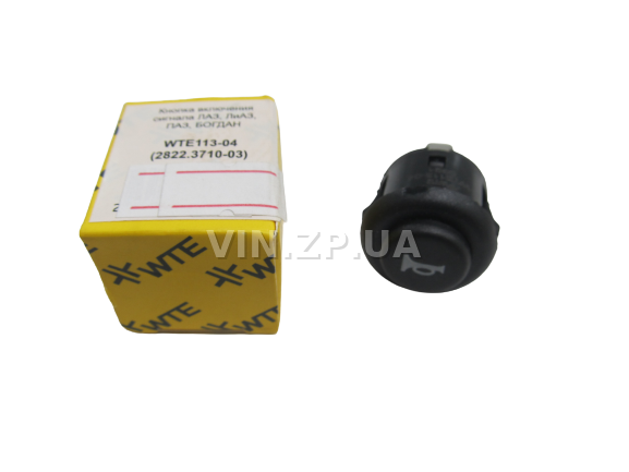 Кнопка сигнала WTE универсальная, 3 контакта, 2822.3710-03 2