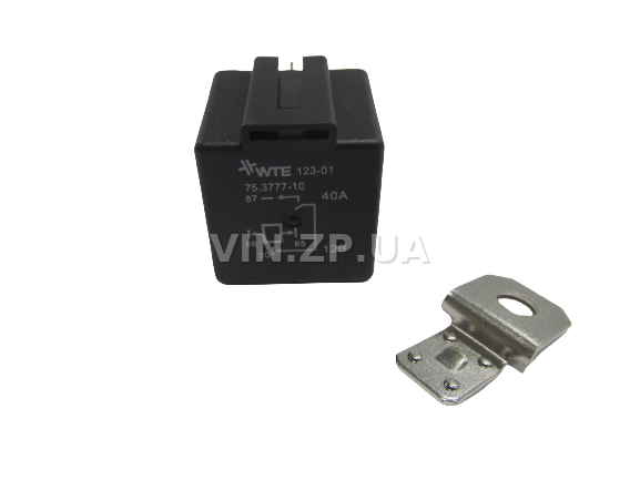 Реле размыкающее 30А WTE универсальное, 4-х контактное, 75.3777-10 3