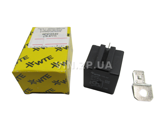 Реле размыкающее 30А WTE универсальное, 5-ти контактное, 75.3777 2