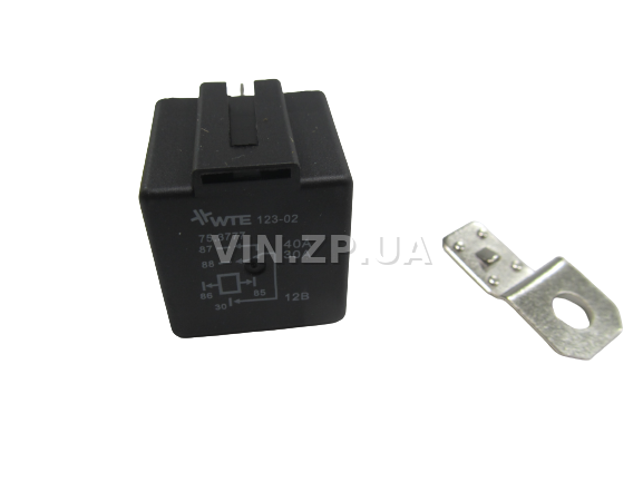 Реле размыкающее 30А WTE универсальное, 5-ти контактное, 75.3777 3