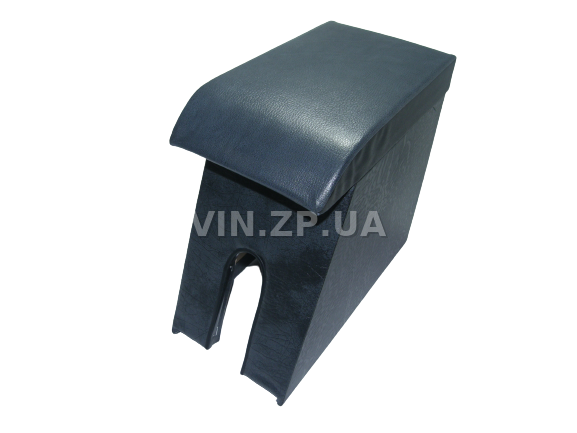 Подлокотник органайзер VRN Шевроле Авео Т 200, Т 250, черно-серый с вышивкой "Chevrolet Aveo" 1