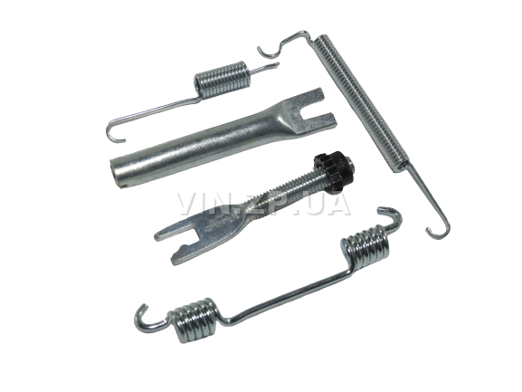 Ремкомплект тормозного барабана FSO Ланос, Сенс, Нексия, Нубира, тормозных колодок задних, левый 90199718 2