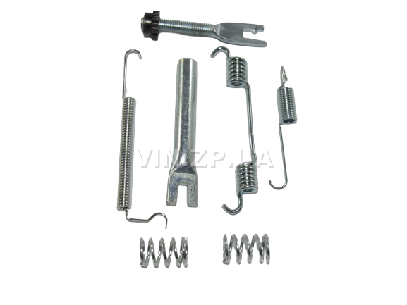 Ремкомплект тормозного барабана FSO Ланос, Сенс, Нексия, Нубира, тормозных колодок задних, правый 90199719 2