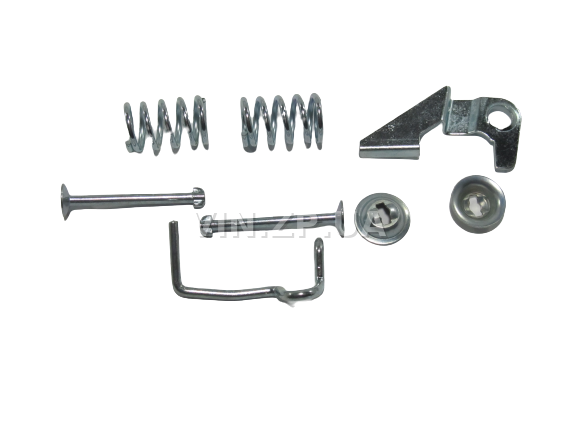 Ремкомплект тормозного барабана FSO Авео, тормозных колодок задних, левый 96456494 3