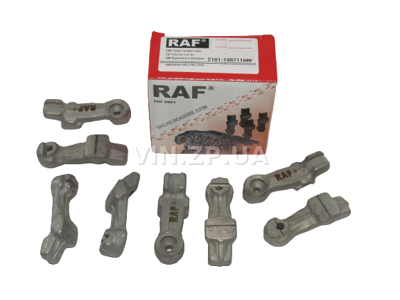 Рокер RAF ВАЗ 2101, 2102, 2103, 2104, 2105, 2106, 2107, 2121, 21213,  рычаг коромысло клапана, к-т 8шт 1