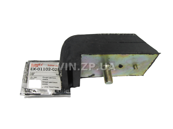 Подушка двигателя EuroEx Таврия 1102 , 1103, 1105, нижняя квадратная (56464)