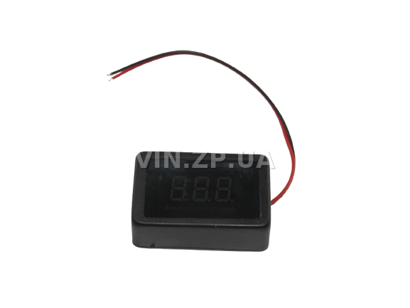 Вольтметр на липучке 0.36'' 12-24V EuroSport 3 знака, красная подсветка (56468) 4