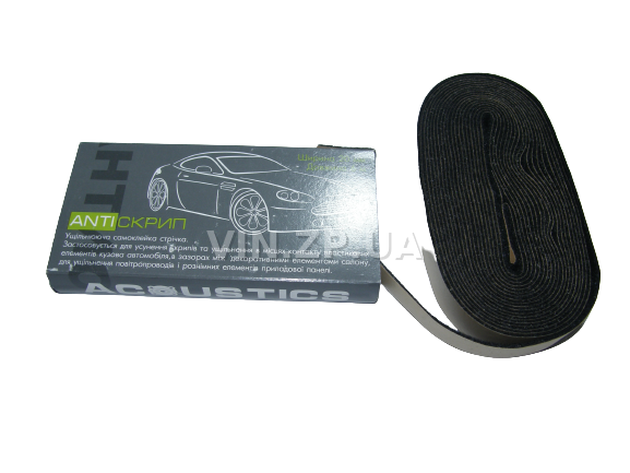 Лента антискрип СТК Acoustics 20мм х 6м уплотнительная ткань 1