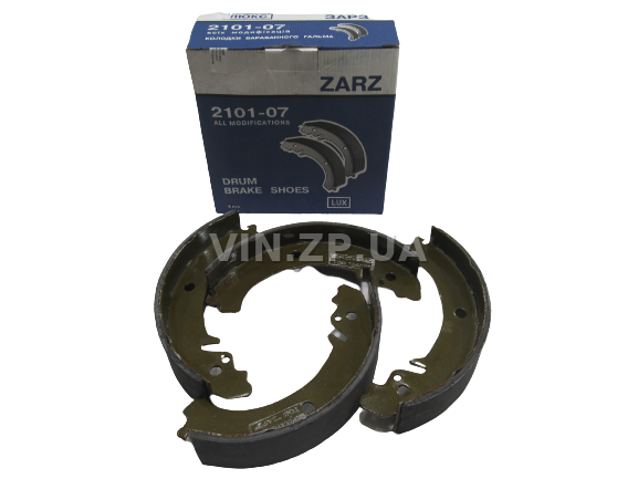 Колодки тормозные задние ЗАРЗ ВАЗ 2101, 2102, 2104, 2105, 2107, 2121, 21213, 21214, 2131, 2123, комплект 4шт 1