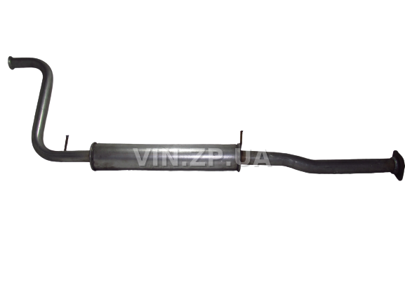 Резонатор ВИДЕКС ВАЗ 2110, 2111, 2112, с 2007г, 16кл. дв.под катализатор, труба 570мм, крепления на трубе, алюминизированный (56564)