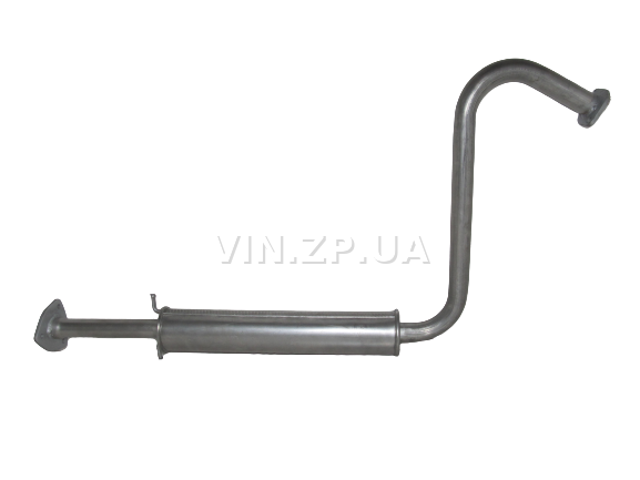 Резонатор ВИДЕКС Ланос, Сенс 1.3, 1.4, 1.5, 1.6, с 1997г, под фланец, седан и хетчбек, алюминизированный, 96182255 (56575) 2