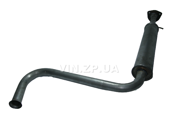 Резонатор ВИДЕКС Ланос, Сенс 1.3, 1.4, 1.5, 1.6, с 1997г, под хомут, седан и хетчбек, алюминизированный, 96182255 (56576)