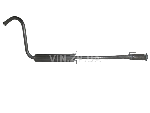 Резонатор ВИДЕКС Ланос, Сенс SE, Евро 2-3, с 2010г, под хомут, з гофрою, алюминизированный, TF69Y0-1202008-31 (56577)