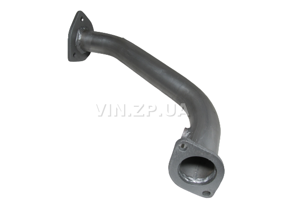 Труба приемная ВИДЕКС Ланос 1.4, с отверстием под датчик, алюминизированная (56581) 4