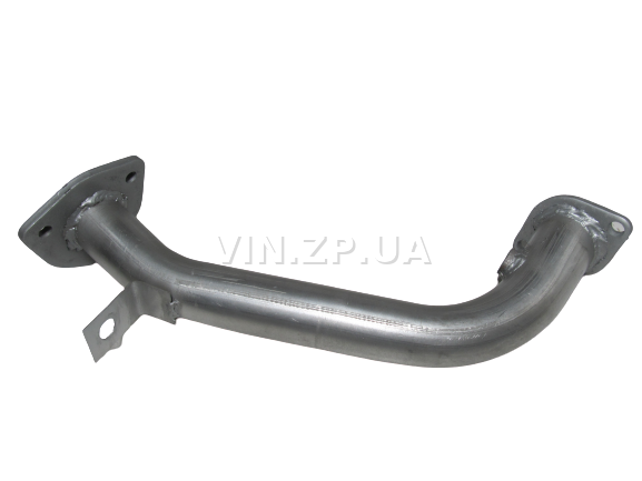 Труба приемная ВИДЕКС Ланос 1.4, с отверстием под датчик, алюминизированная (56581) 5