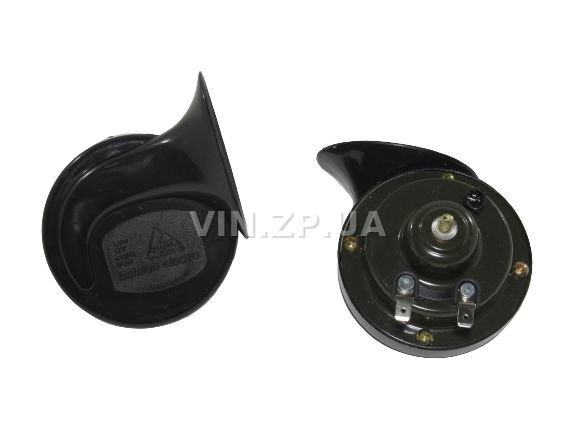 Сигнал звуковой BALATON 12V, 2-х контактный,  в комплекте с реле, к-кт 2шт 3