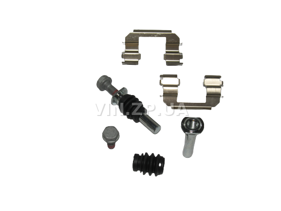 Палец направляющий ремкомплект суппорта FSO Ланос, Сенс, первый ремонтный размер +0,25, OEM 93740249 3