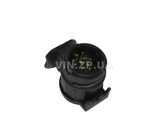 Переходник прицепа фаркопа c EURO на UA 13 на 7 PIN BALATON разъем пластиковый (56843) 5