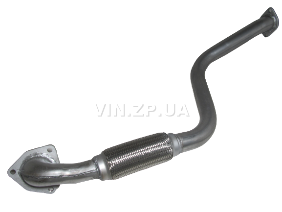 Труба приемная ВИДЕКС Авео 1.5i-1.6i, седан, хетчбек, алюминизированная, 96536980 (56988) 5