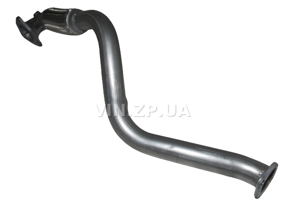 Труба приемная ВИДЕКС Авео 1.5i-1.6i, седан, хетчбек, с отверстием под датчик алюминизированная, 96536980 (56989) 6