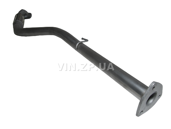 Труба приемная ВИДЕКС Сенс, Ланос 1.3i-1.5i Евро-3, с 2000 года, с отверстием под датчик, алюминизированная сталь (56991) 7