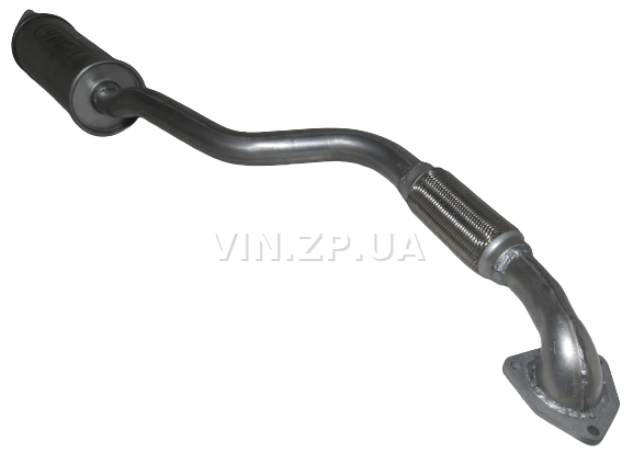 Труба приемная ВИДЕКС Лачетти 1.4i-1.6i, алюминизированная, 96490131 (56993) 6