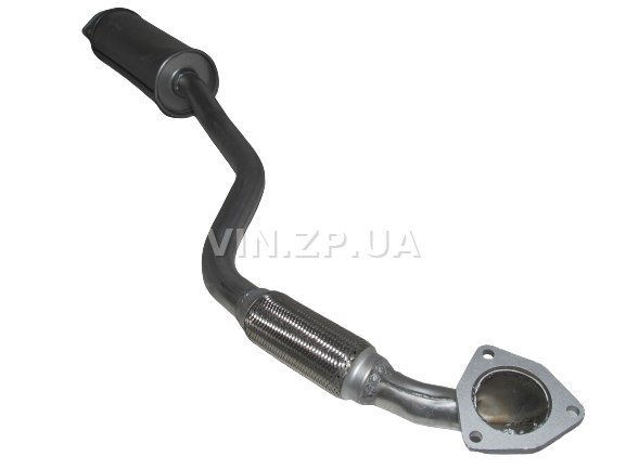 Труба приемная ВИДЕКС Лачетти 1.4i-1.6i, алюминизированная, 96490131 (56993) 7