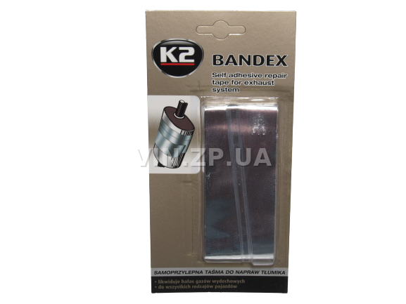 Лента бандаж Для Ремонта Глушителя K2 Bandex Высокотемпературная 100см B305 4