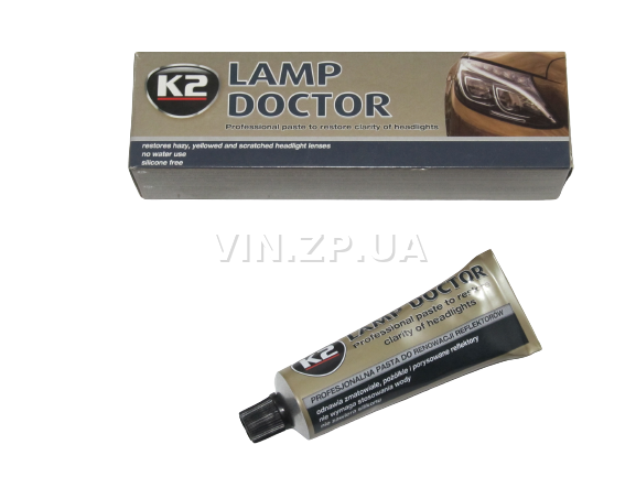 Паста полироль для фар К2 Lamp Doctor 60 гр 2