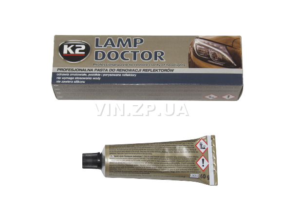 Паста полироль для фар К2 Lamp Doctor 60 гр 3