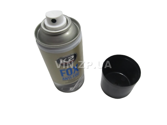 Антизапотеватель стекол K2 FOX, аэрозоль 150гр (57089) 2