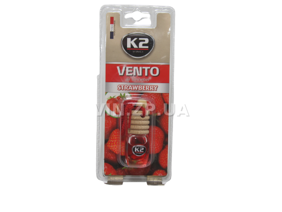 Ароматизатор освежитель воздуха "Клубника" K2 VENTO 8 мл (57119) 2